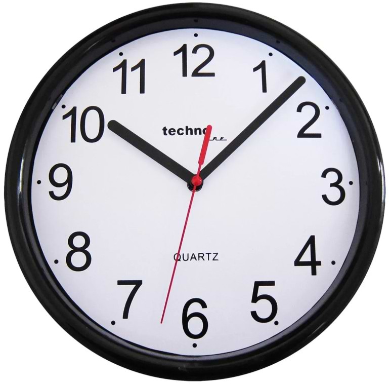 Настінний годинник Technoline WT600 Black