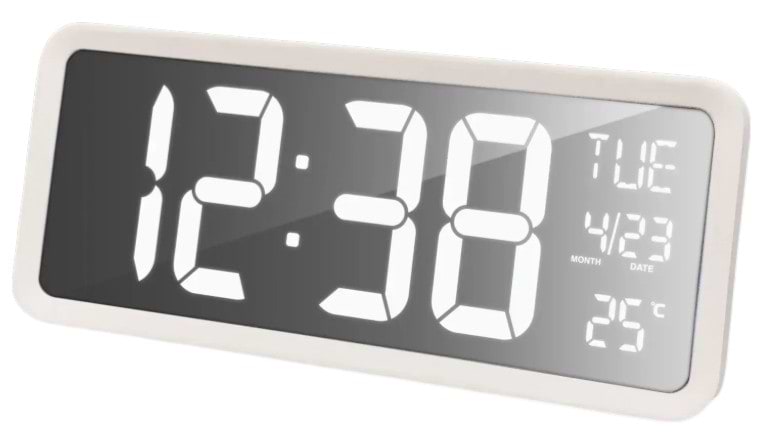 Настінний годинник Technoline WS8130 White