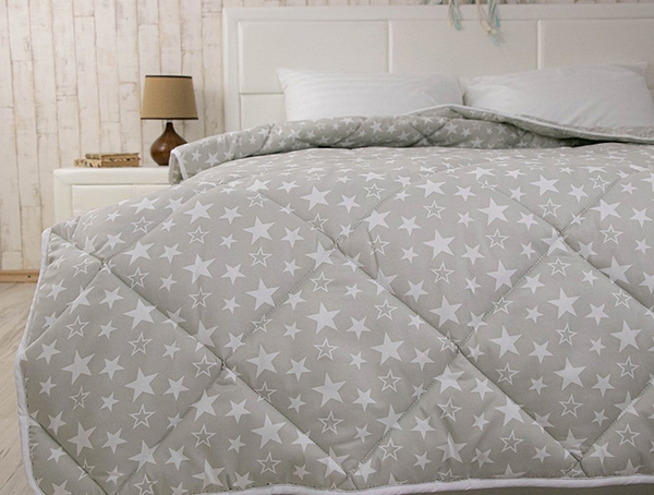 Фото - Одеяло зимнее двуспальное Руно Арктическое Тепло 200х220 силиконовая зимняя (322.52СЛ_Арктичне Тепло)