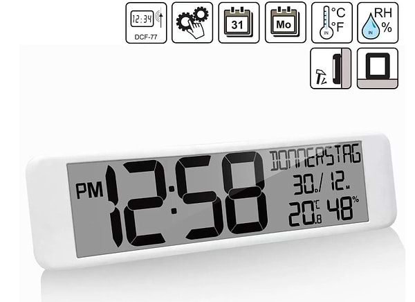 Фото - Термогігрометр Technoline WS8120 White