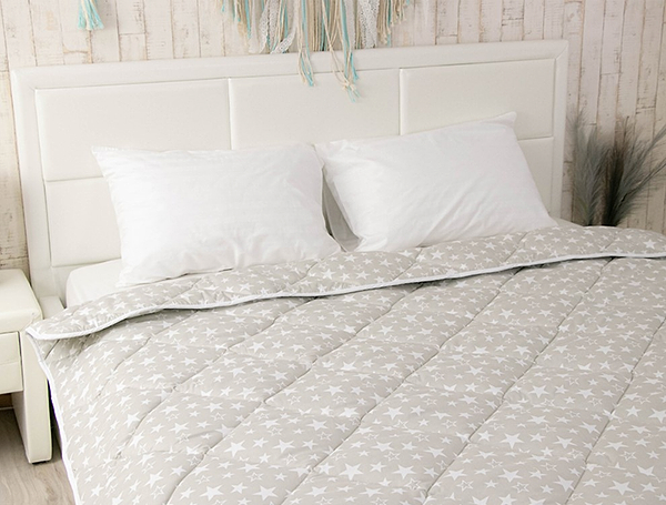 Фото - Одеяло зимнее двуспальное Руно Арктическое Тепло 200х220 силиконовая зимняя (322.52СЛ_Арктичне Тепло)