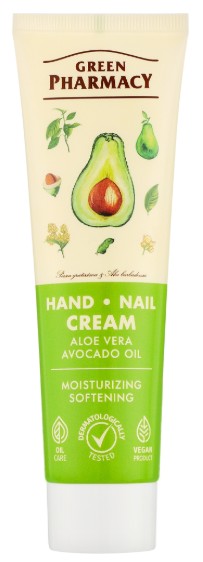 Крем для рук і нігтів Green Pharmacy 100 мл Алое та олія авокадо (4823015905797)