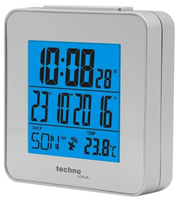 Настільний годинник Technoline WT268 Silver