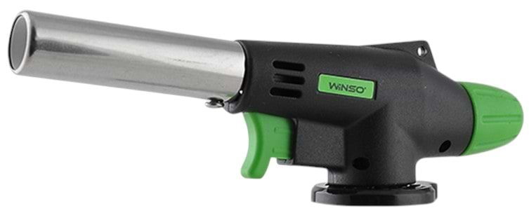 Горелка газовая Winso 175 мм с автоматическим пьезоподжигом (260210)