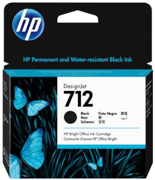 Фото - Картридж для струйных МФУ и принтеров HP DJ No.712 DesignJet Т230/Т630 Black 80ml (3ED71A)
