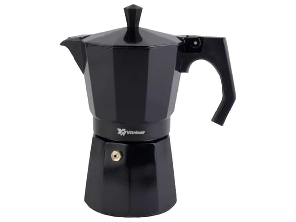 Фото - Кофеварка гейзерная Vitrinor BLACK 9 чашек (1224244)