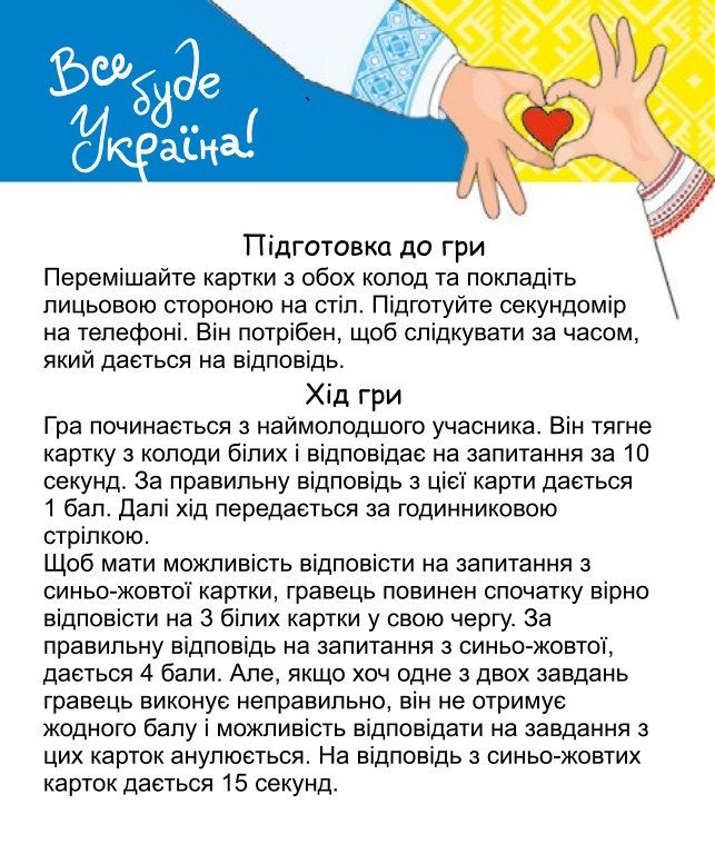 Фото - Настільна гра (12+) Strateg патріотична "Все буде Україна", укр (30370)