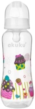 Пляшка для годування Akuku White 250 мл (A0005)