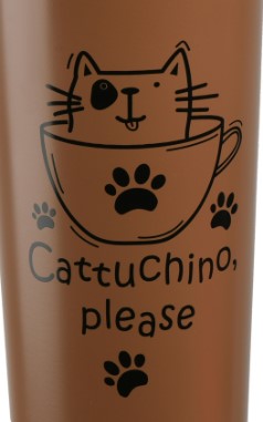 Фото - Термокружка Ardesto Coffee Time Cat 450 мл (AR2645DMM)