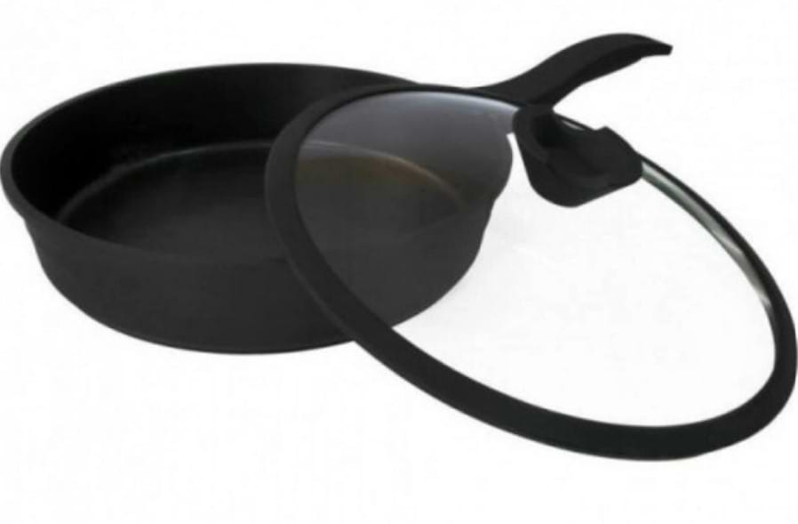 Сковорода універсальна Lessner Black Pro New 24 см (88374-24) - Фото 1