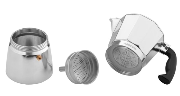 Фото - Уцінка - Кавоварка гейзерна Ardesto Gemini Cremona (AR0806AG)