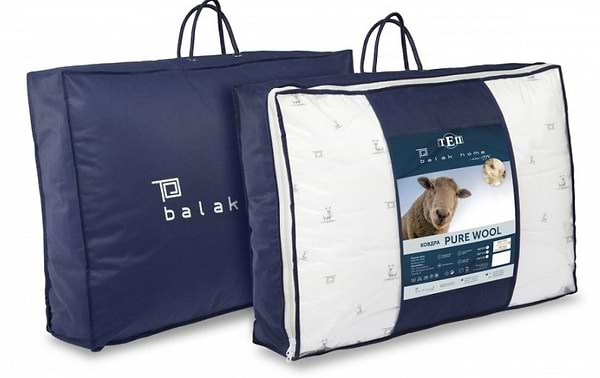 Фото - Ковдра зимова полуторна ТЕП Membrana Print Pure Wool 150х210 см (1-02580_00000)