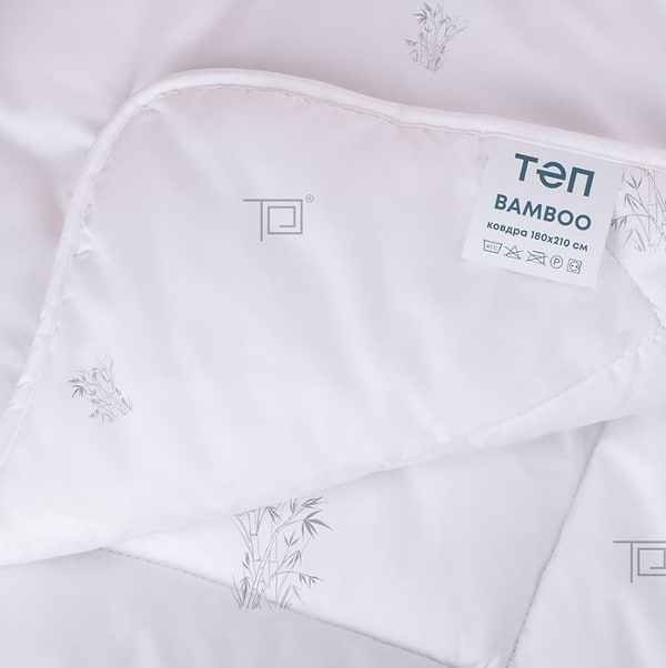 Фото - Ковдра всесезонна двоспальна ТЕП Membrana Print Bamboo 180х210 см (1-02575_00000)