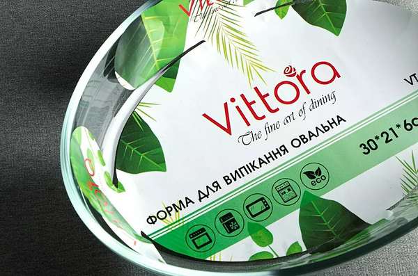 Фото - Форма для приготовления Vittora 2 л 30x21x6 см (VT-6220)