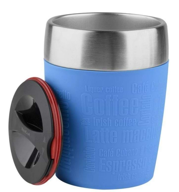 Фото - Термокружка Tefal K3083314 Travel Cup 0,2 л, голубая