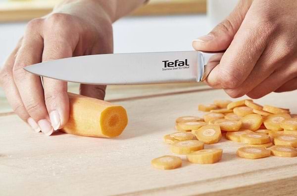 Фото - Ніж кухонний Tefal K1700574 Ultimate 12 см