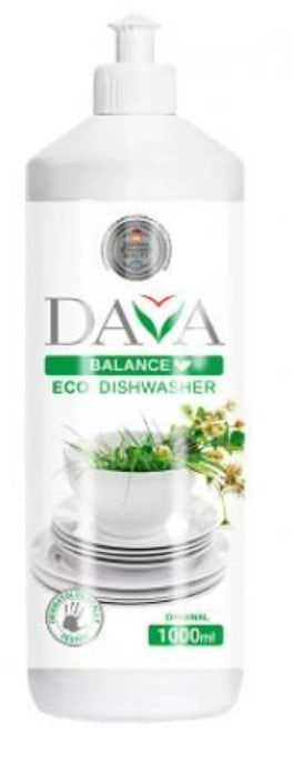 Средство для ручного мытья посуды DAVA BALANCE Экологический 1000г - Фото 1