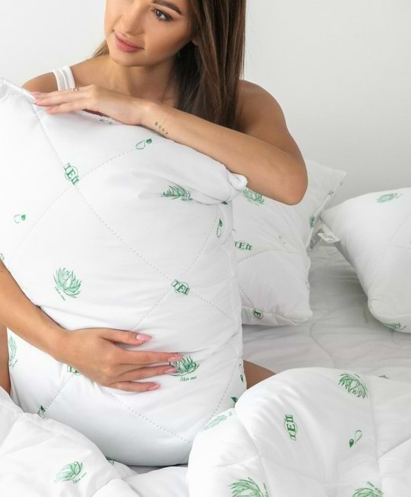 Фото - Одеяло всесезонное двуспальное евро ТЕП Dream Collection Aloe Vera 200х210 см (1-00761_00000)