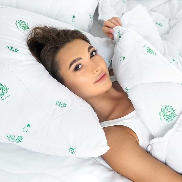 Фото - Одеяло всесезонное двуспальное евро ТЕП Dream Collection Aloe Vera 200х210 см (1-00761_00000)