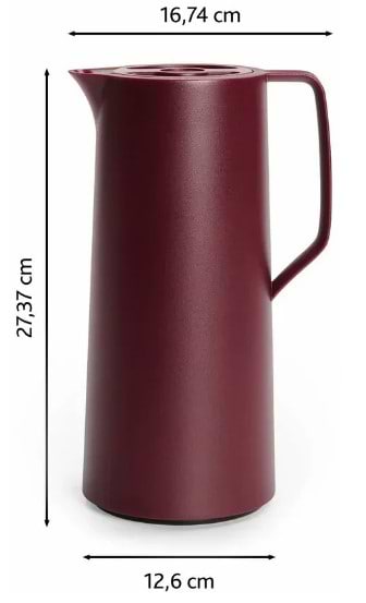 Фото - Термокувшин Tefal N4170210 MOTIVA 1,0 л бордо