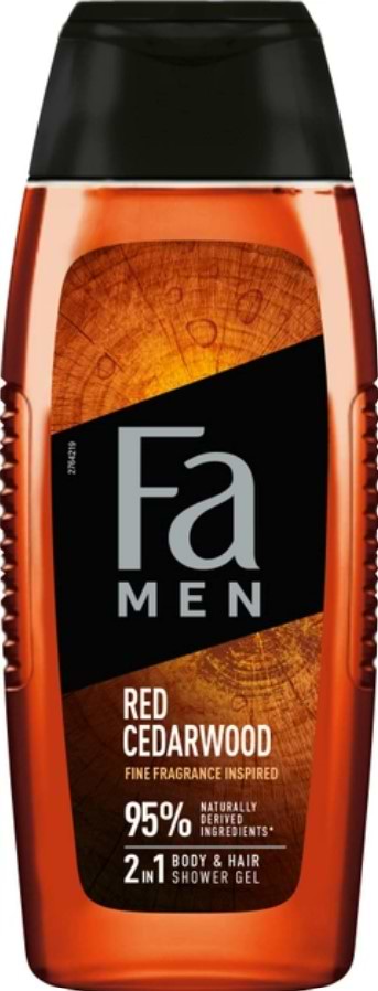 Фото - Гель для душа Fa Men Червоне дерево 400 мл