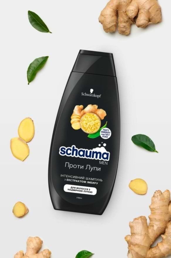 Фото - Шампунь чоловічий Schauma Проти лупи 400мл