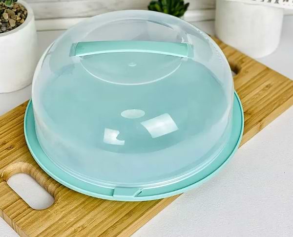 Фото - Уценка - Емкость для хранения торта Ardesto Tasty Baking 28.4x11.5 см (AR2328TP)