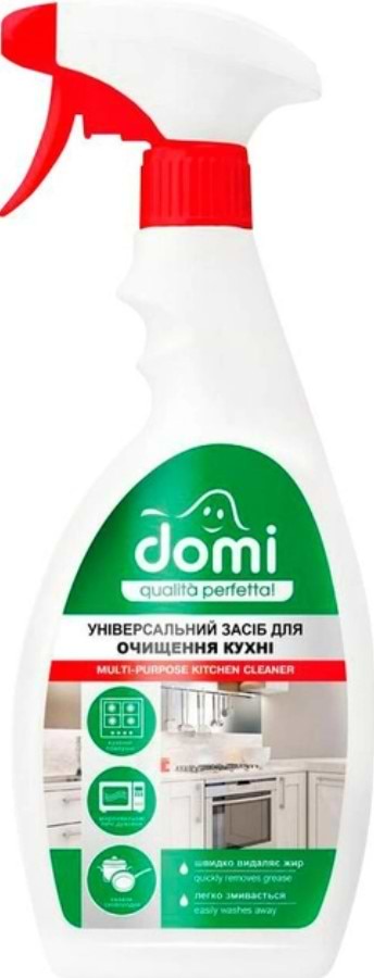 Фото - Средство для удаления жира DOMI Универсальный д/очищ кухни 550мл