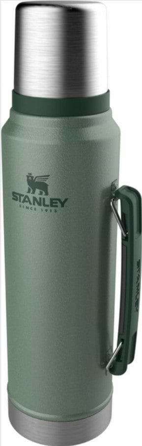 Фото - Термос Stanley Legendary Classic Hammertone Green 1 л (10-08266-001)