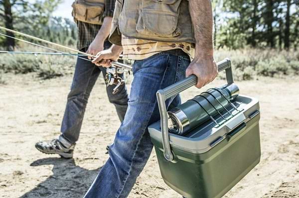 Фото - Термос Stanley Legendary Classic Hammertone Green 1 л (10-08266-001)