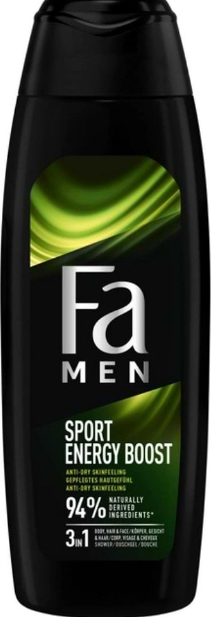 Гель для душа Fa Men Sport Energy Boost 750мл - Фото 1