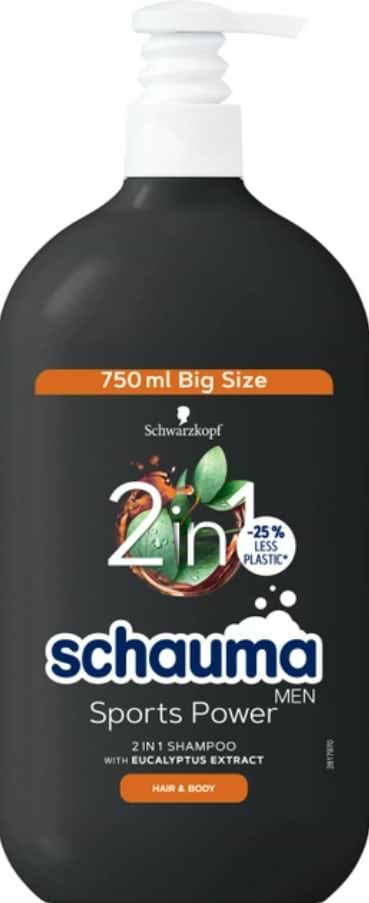 Фото - Шампунь мужской Schauma Sports Power 750мл
