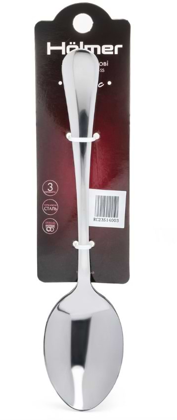 Фото - Набор ложек столовых Holmer SS-011853-SS Classic