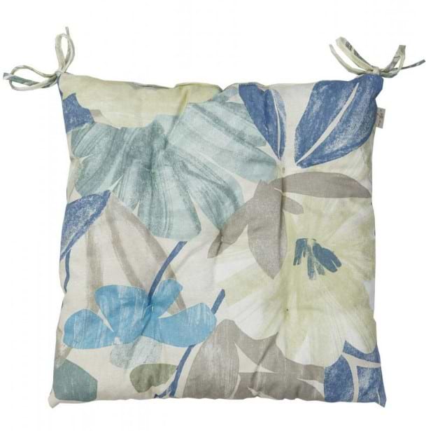 Подушка для стільця Прованс Блакитні Квіти 40х40 (030950)
