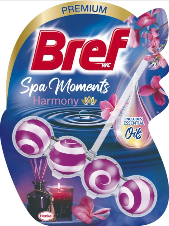 Туалетний блок Bref Спа моменти Гармонія НОВИНКА! 50 г - Фото 1