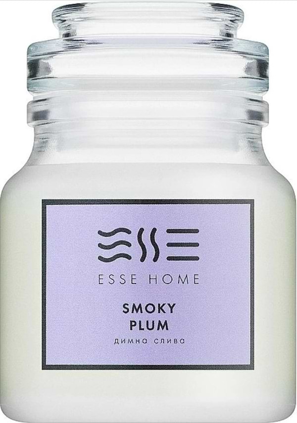 Фото - Свеча стекло Esse Smoky Plum 150 г (C-SP) (4820239120999 )