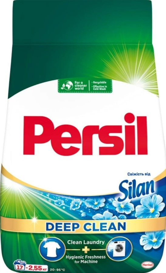 Фото - Стиральный порошок Persil авт. Свежесть от Силан 2,55 кг, 17 циклов