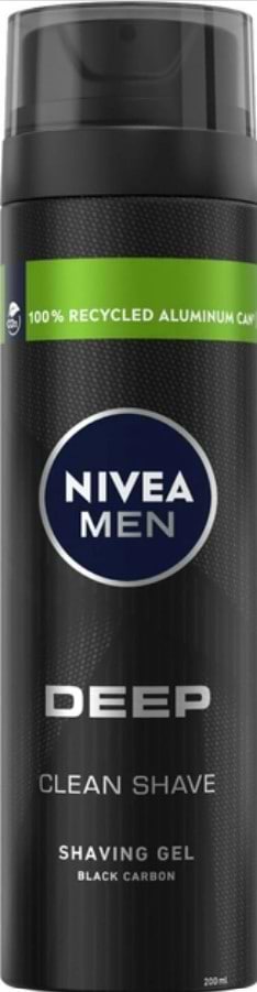 Фото - Гель для гоління NIVEA DEEP 200мл Фото - Гель для гоління NIVEA DEEP 200мл