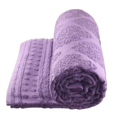 Фото - Покривало двоспальне GM Textile махрове виноградне жакардове  190х200
