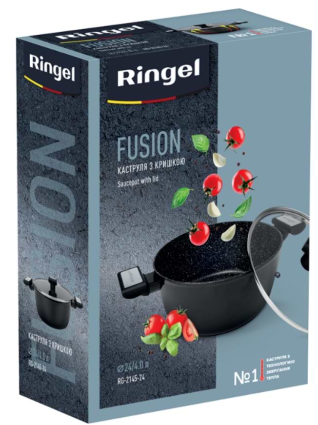 Фото - Каструля Ringel Fusion 24 см (RG-2145-24)