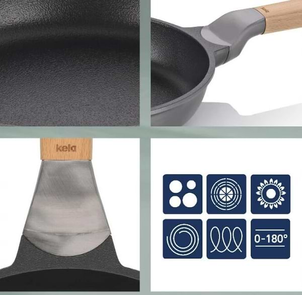 Фото - Сковорода універсальна Kela Vitana 20 см (10083)