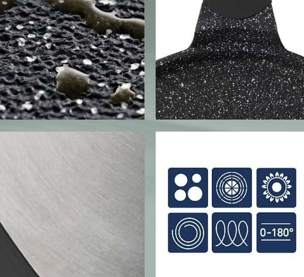 Фото - Сковорода гриль Kela Stella Nova 28 см (12228)