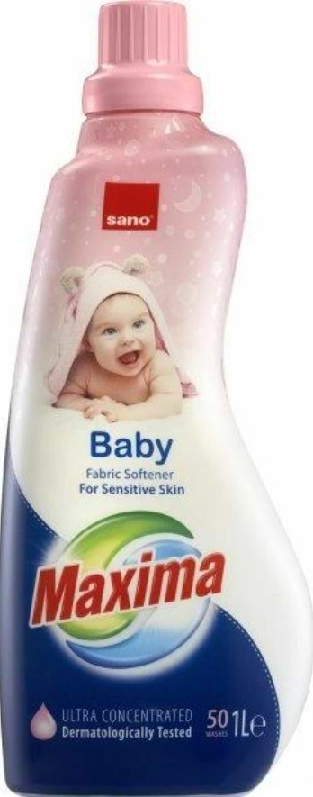 Ополаскиватель для белья Sano Суперконцентрированный Baby 1л - Фото 1