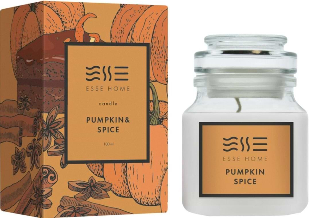 Свеча стекло Esse Pumpkin Spice 150 г (C-PS) (4820239120968) - Фото 1