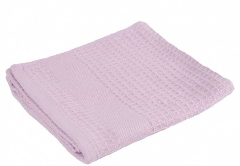 Рушник для рук GM Textile вафельний ніжно-рожевий 40х70 - Фото 1