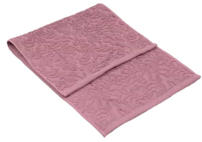 Рушник для рук GM Textile махровий жакардовий коричневий 30х60, на вішаку - Фото 1