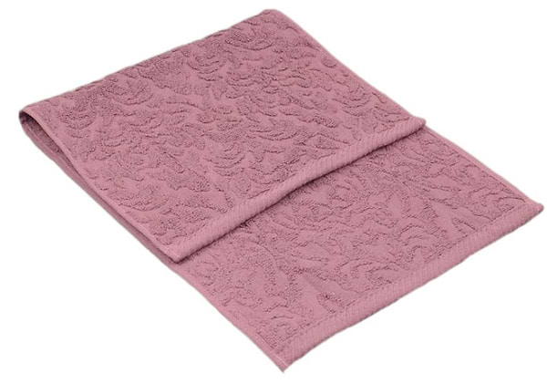 Фото - Рушник для рук GM Textile махровий жакардовий коричневий 30х60, на вішаку
