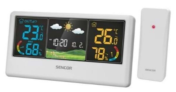 Фото - Метеостанция Sencor SWS4100W Фото - Метеостанция Sencor SWS4100W