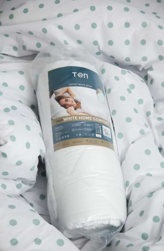 Фото - Ковдра всесезонна двоспальна євро ТЕП White Home Comfort 200х220 см (1-02805_00000)