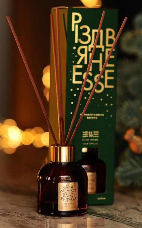 Фото - Аромадифузор Esse Різдвяне Карамелізоване яблуко 100 мл (HOME-RE-KA)